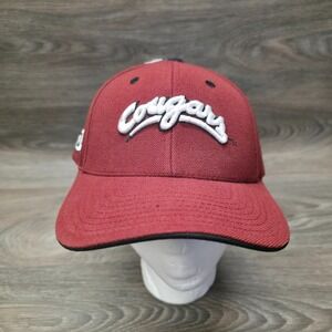 WSU Cougars Hat WAZZU Colosseum Adjustable Strapback Maroon Collegiate NCAA